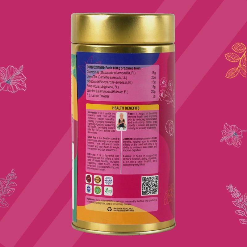 FLORA OXIFREE TEA (Tea for glowing skin)