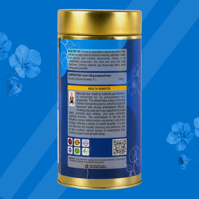 Blue Pea Tea (Butterfly pea flower tea)